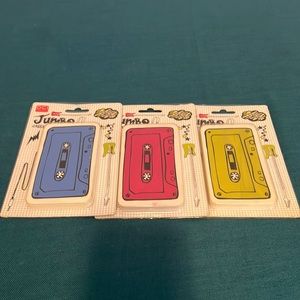 Jumbo cassette erasers